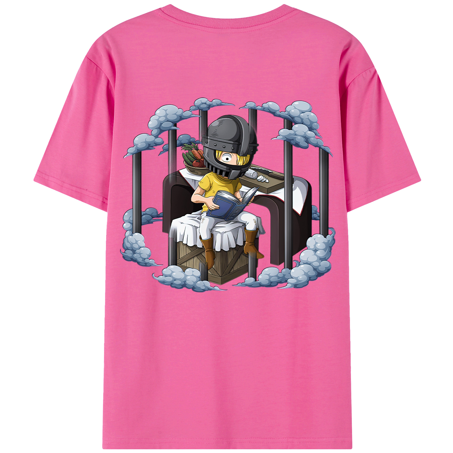 （画像用） ワンピース サンジ ONE PIECE Sanji レディース半袖Tシャツ(バックプリント)